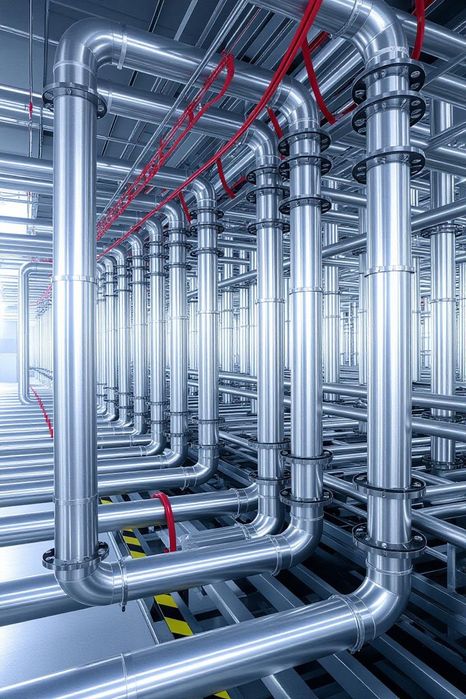 Монтаж нержавеющих трубопроводов