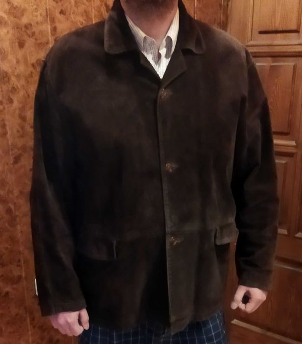 куртка замша Levi's 56 раз. original made in USA!!