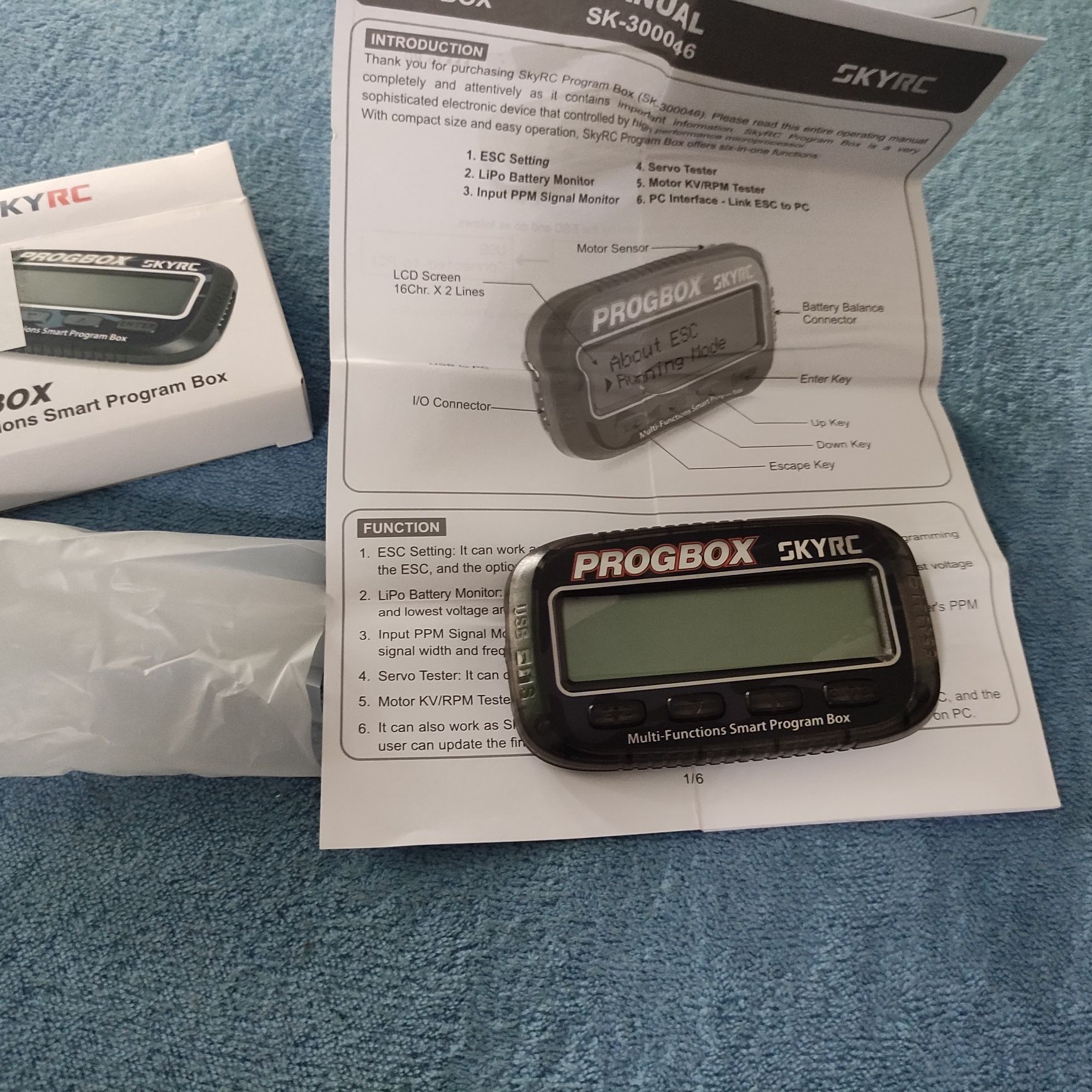 ProgBox skyrc programator esc