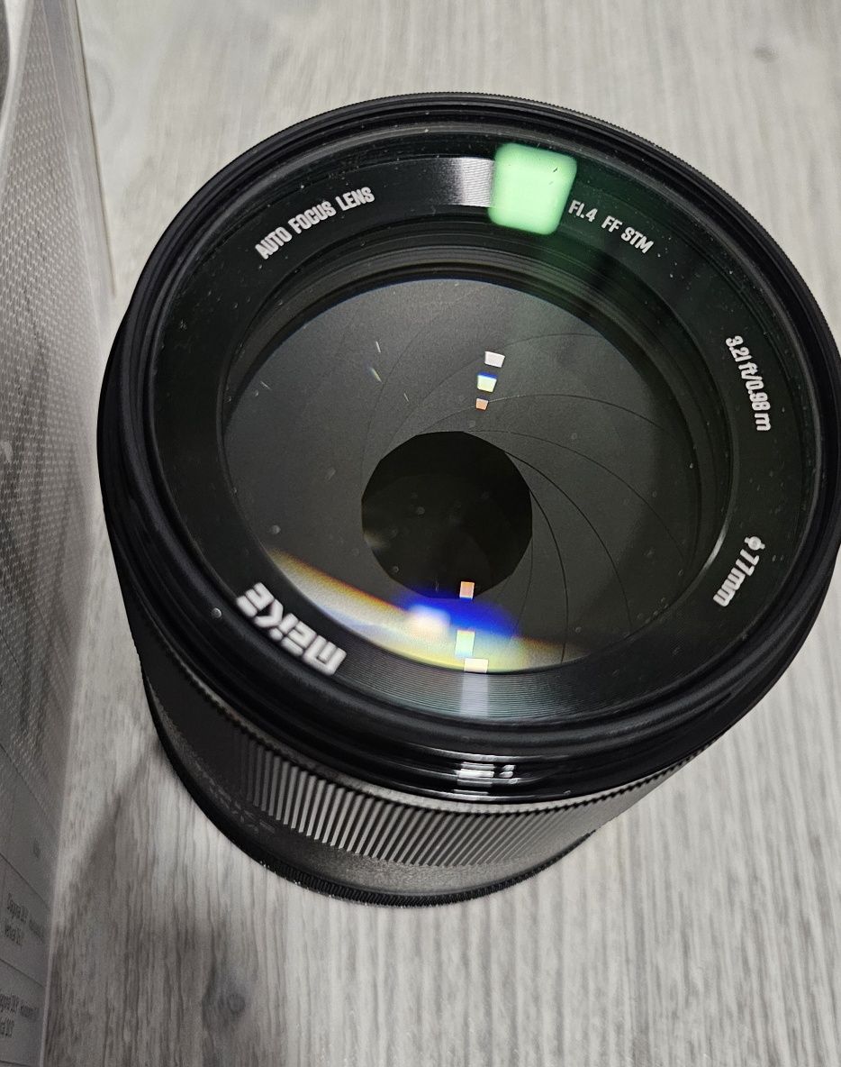 Obiectiv montura Nikon Z Meike 85mm F1.4 FF AF  + filtru Hoya 77mm