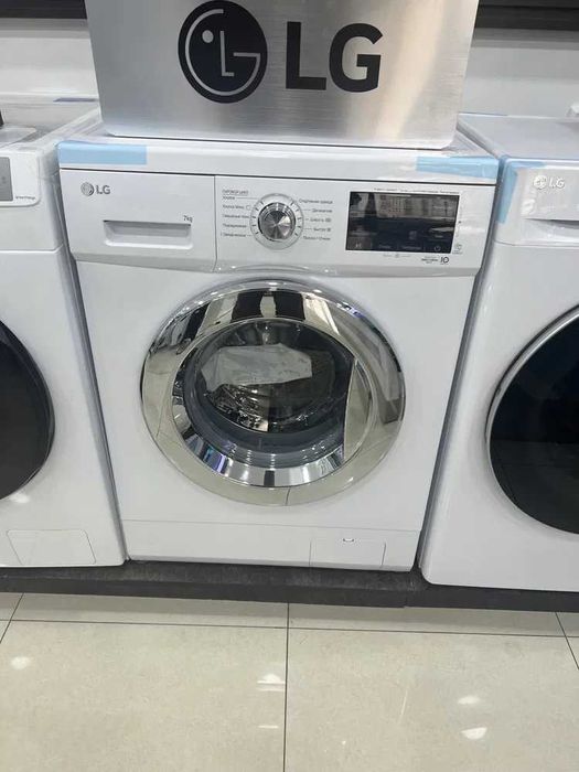 Стиральная машина LG 7 кг F2J3HS2W Inverter Steam