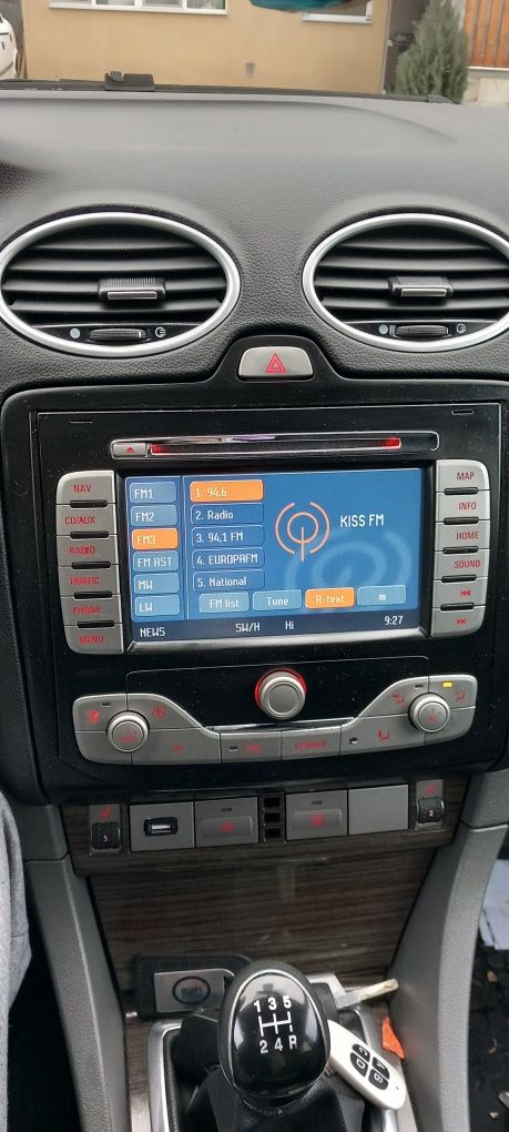Navigație Blaupunkt ford focus 2,kuga 1,c-max cu ieșire de camera