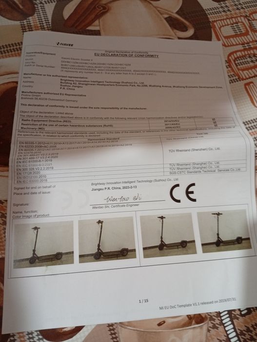 Trotineta electrica Xiaomi 4