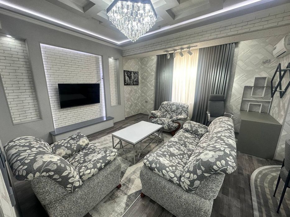 2 xonali lyuks studiya dizayndagi kvartira ijaraga beriladi