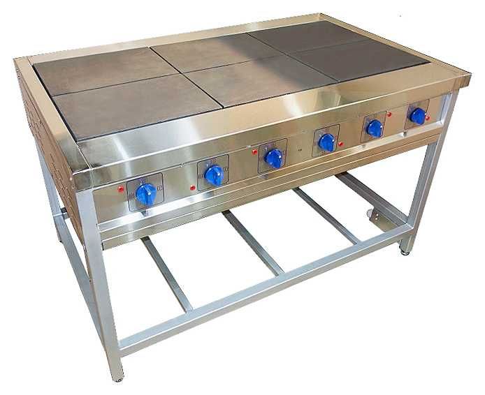 Плита промышленная 6 конфорок электрическая