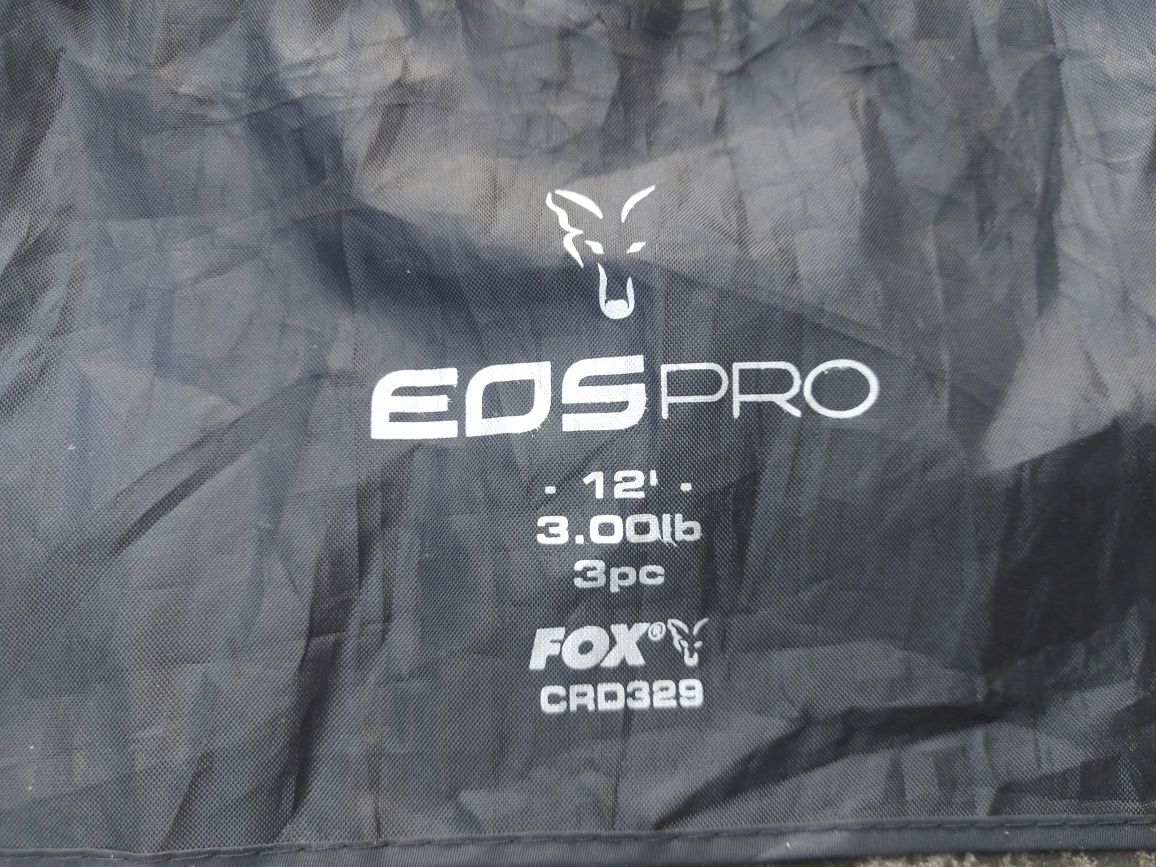 Шаранджийска въдица Fox Eos PRO, 12ft 3 lb 3 части