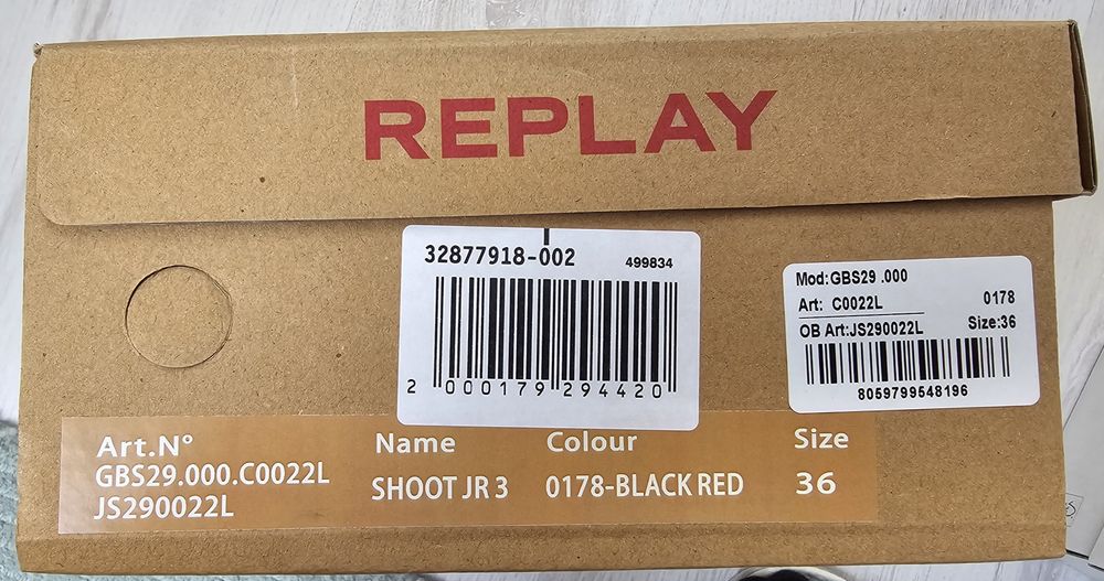 Sneakers Replay baieti marime 36