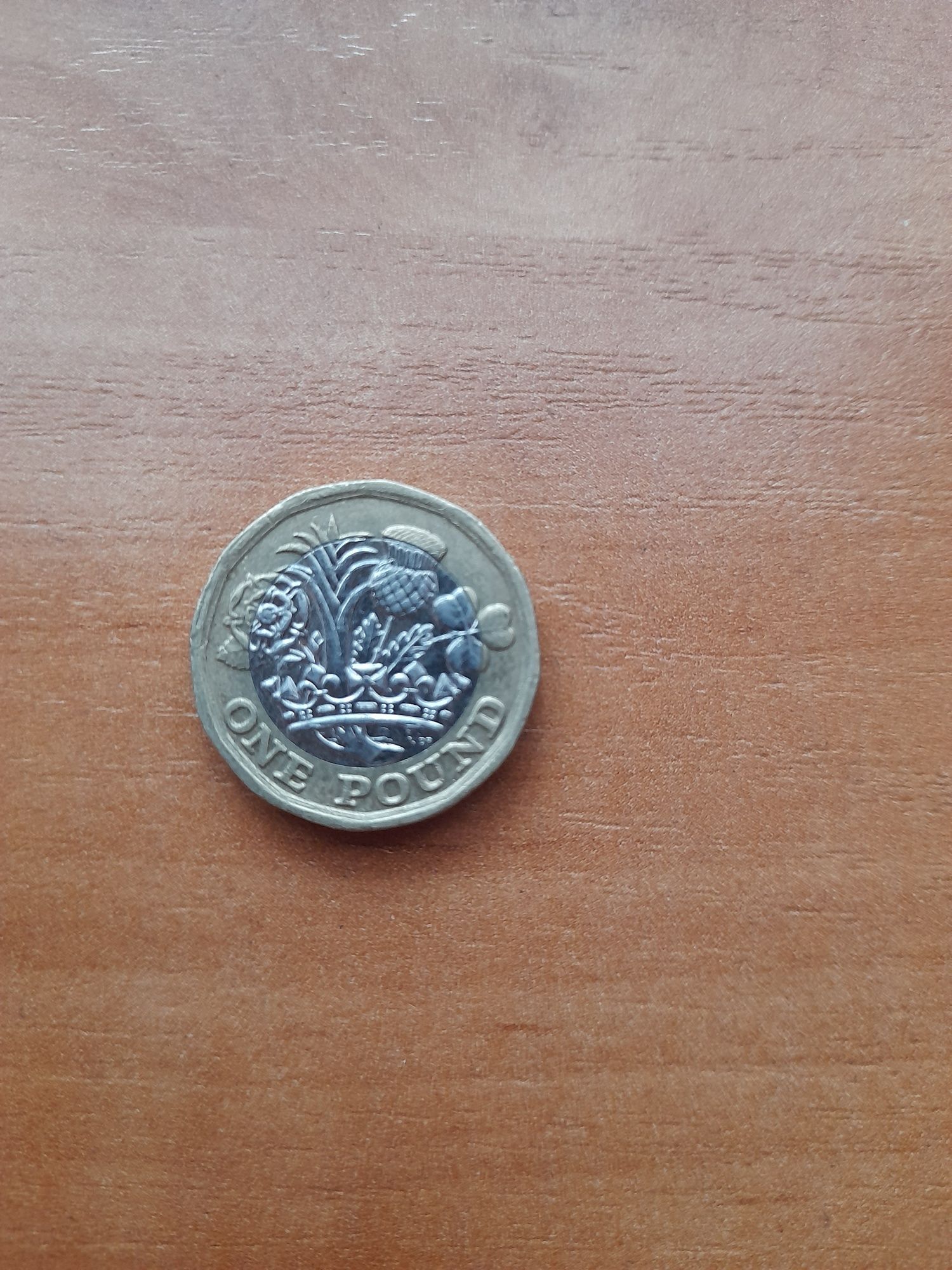 Moneda Mircea cel bătrân(1386-1418), Moneda One pound Elisabeth 2017