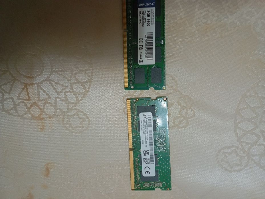 DDR3 8гб и DDR4 8гб