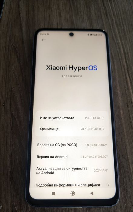 Xiaomi Poco X4 GT