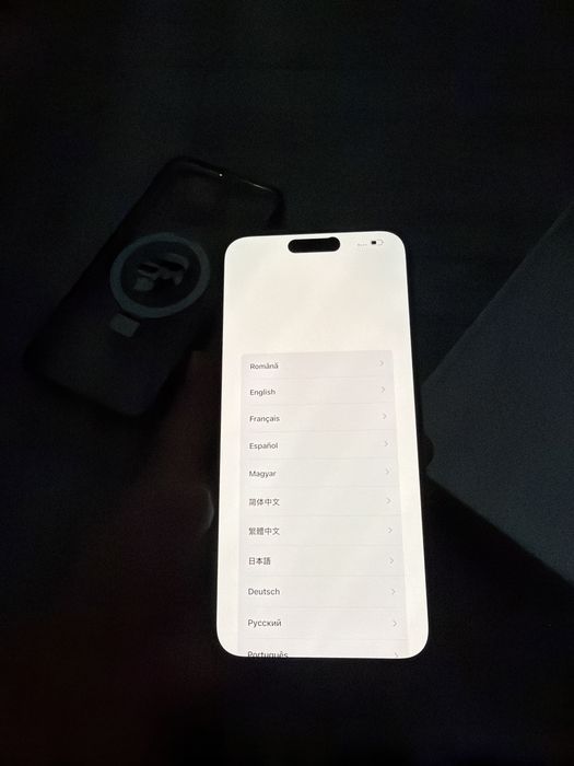 iPhone 15 Pro Max White Titanium 512 GB deblocat