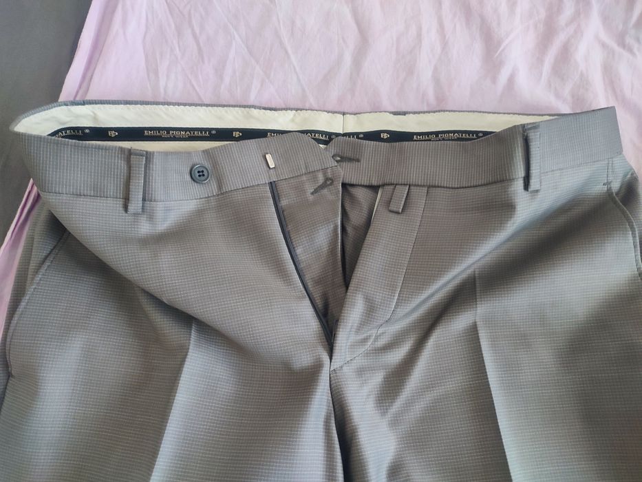 Спортно елегантен мъжки костюм fit slim