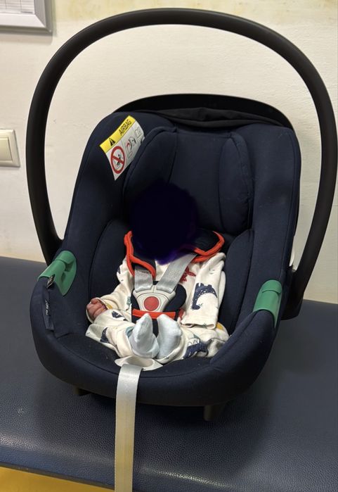 Scaun auto Cybex Aton B2 isofix baza inclusa