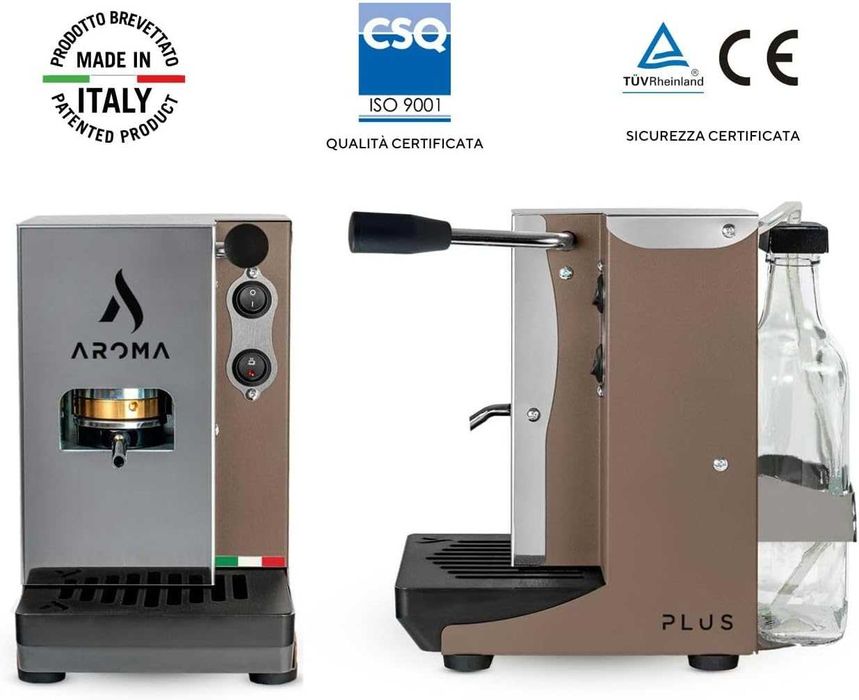 Еспресо кафемашина с капсули Aroma Plus+ ESE Pods за хартиени дози