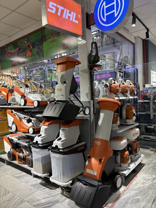 Садовый пылесос-измельчитель STIHL SHE 81 original (воздуходувка)