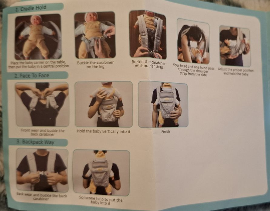 Marsupiu Port Bebe Ham Ergonomic Roz