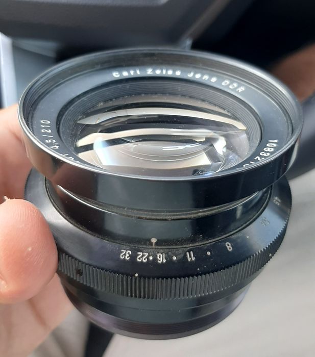 Obiectiv foto Carl Zeiss Tessar 210mm f4.5 m62