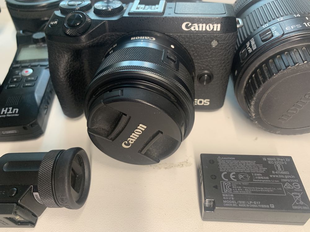 Canon m 6 mark2 комплект