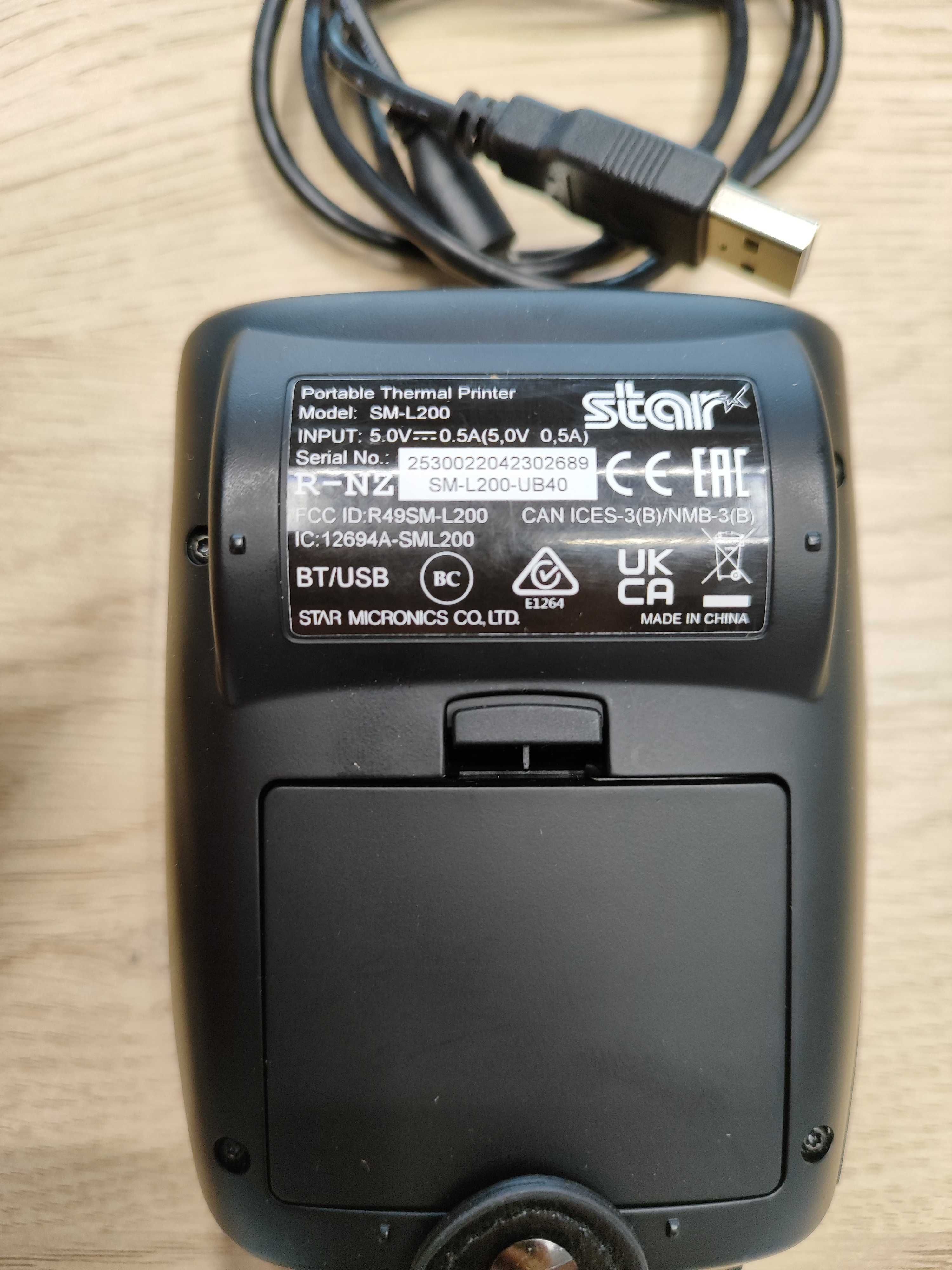 Мобилен етикетен принтер STAR SM-L200 / Thermal printer