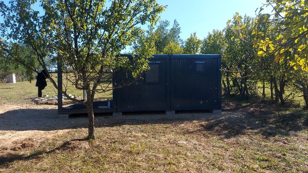 Vand container cu terasa