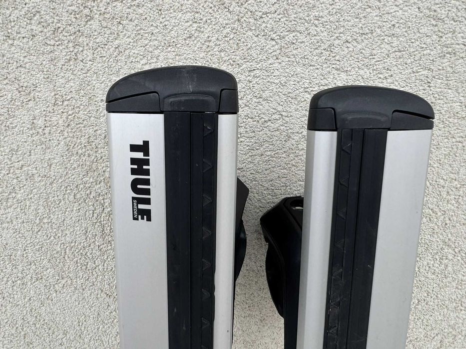 Set bare Thule WingBar Evo  + Thule Evo Raised Rail