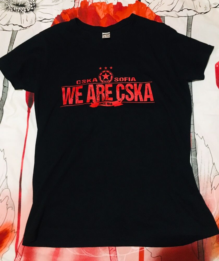 Тениски на ЦСКА! Нова тениска WE ARE CSKA!