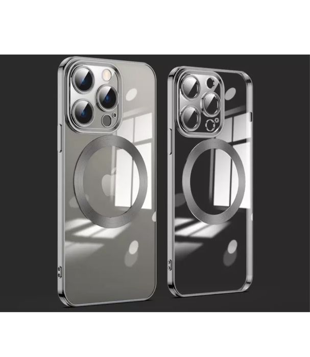 Husa TPU Incarcare Wireless Margine Lucioasa - Iphone 11/12/13/PRO/MAX