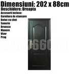 Usa Intrare L20 Metalica Dreapta Apartament Birou Sediu Casa 202x88cm