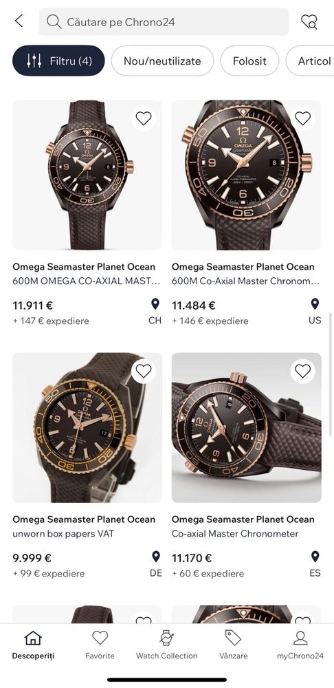 Omega Seamaster Planet Ocean 600m Co-Axial Master Chronometer 39.5mm