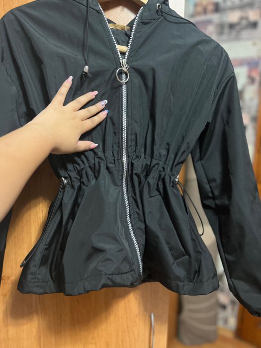 Черно дамско яке