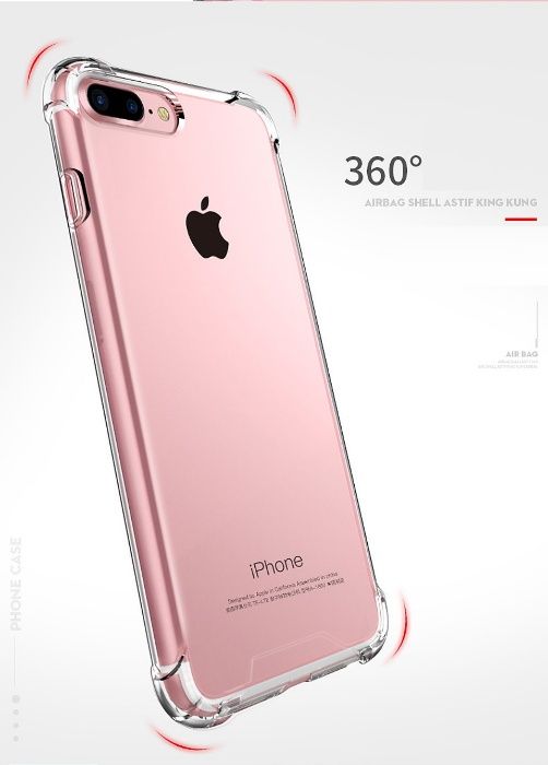 Husa/Bumper Protectie Colturi Silicon Iphone 7 8 SE 7 8 PLUS