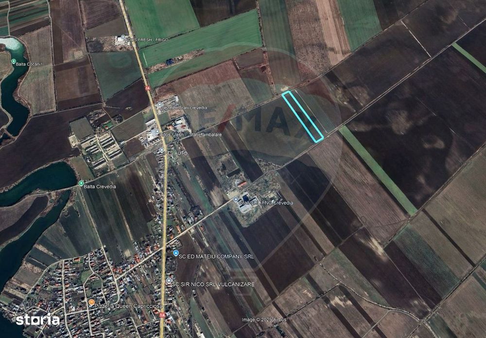 Teren intravilan 11368 mp, Crevedia / Calea Crevedia Noua