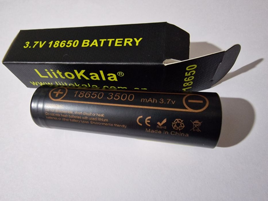 Литокола  liitokala 18650. Акумулятор