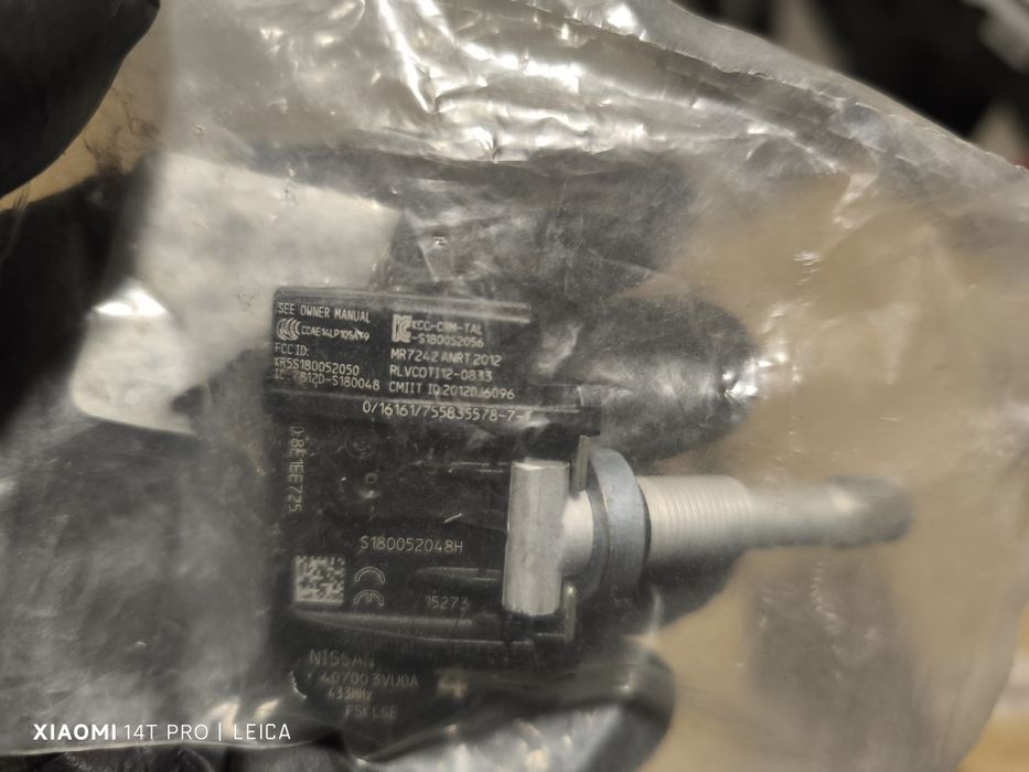 Датчици/ Сензор за налягане на гумите за Renault / Nissan