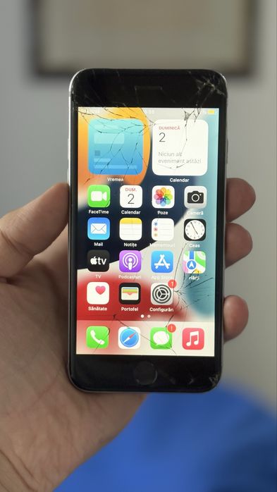 iPhone 6s Neverlock-64GB-87%Baterie-Amprenta NOK-Perfect Functional-OK