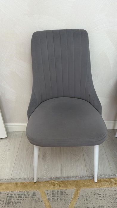 стулья 6 шт серый