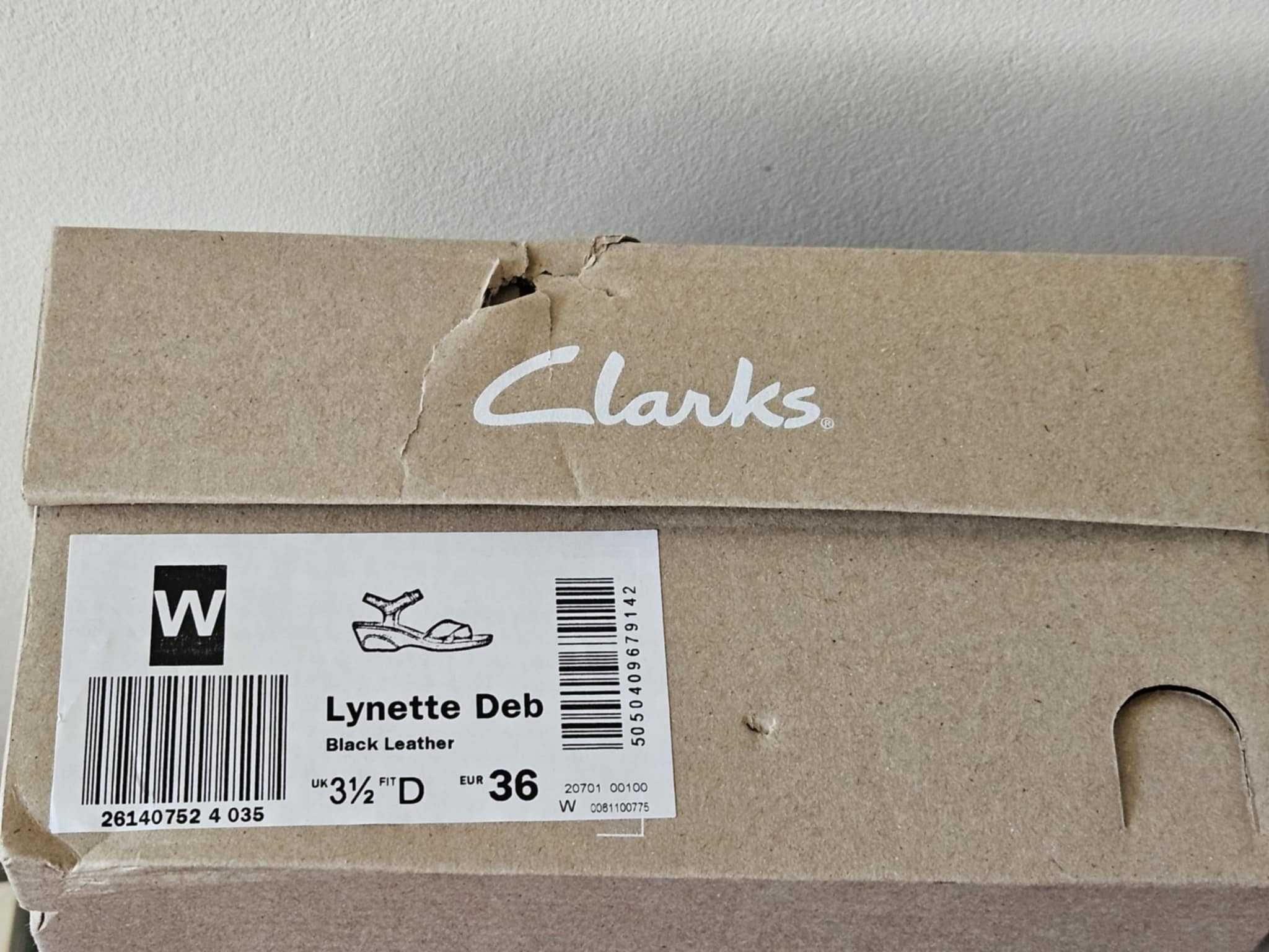 Дамски сандали Clarks - чисто нови 36 (3.5)