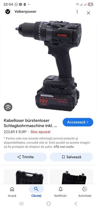 set scule fluxon cu motor brushless