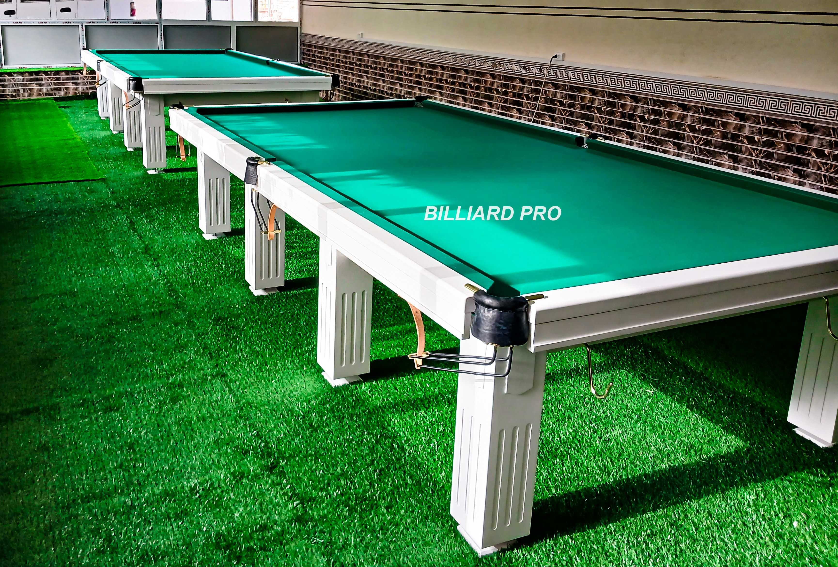 Billiard, bilyard, бильярдный стол 12 фут, белый, ок ранг