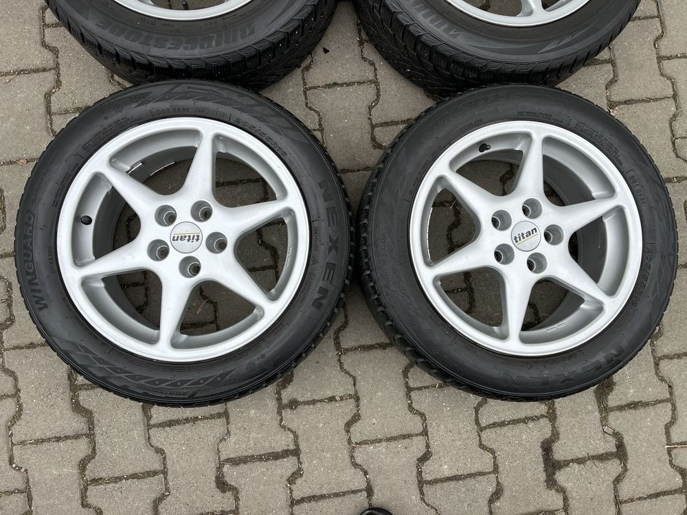 Jante aliaj 5x112mm anvelope 205/55 R16 VW, Audi, Seat, Skoda,Mercedes