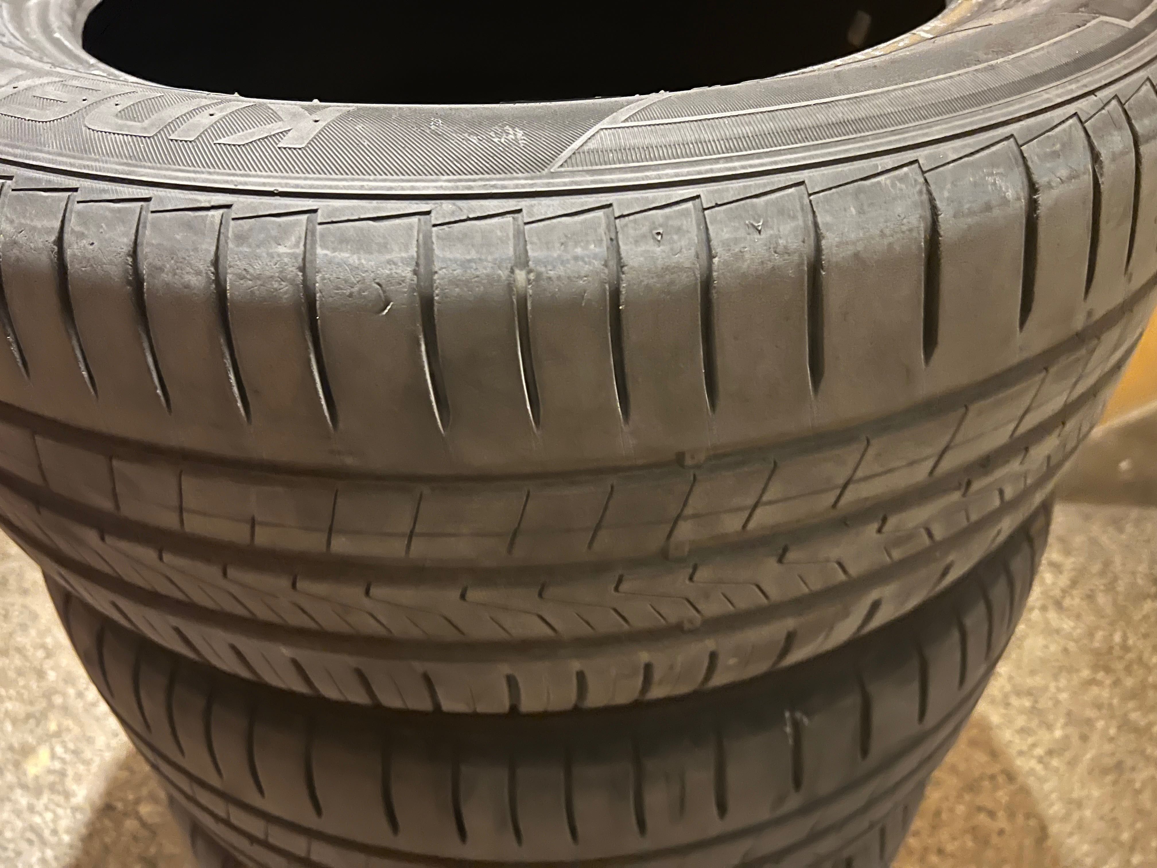 Продавам 4 бр. Летни гуми HANKOOK 205/55/16