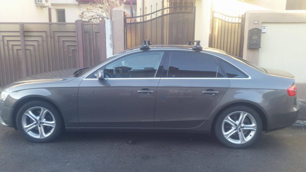 Kit Thule bare transversale Audi A4 B8 sedan