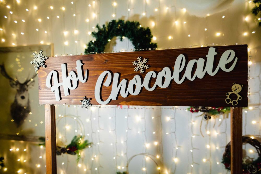 Hot Chocolate Bar -  pentru sedinte foto Craciun