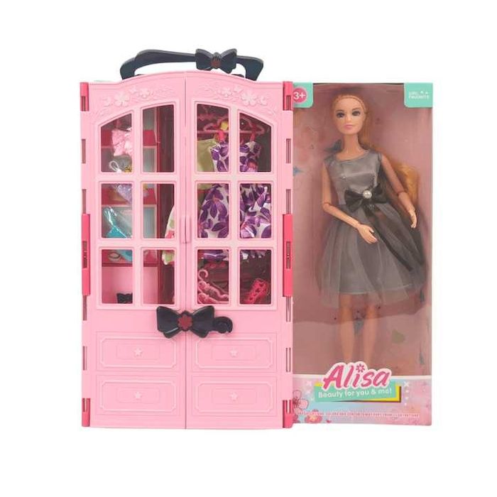 Кукла с гардероб и аксесоари за обличане