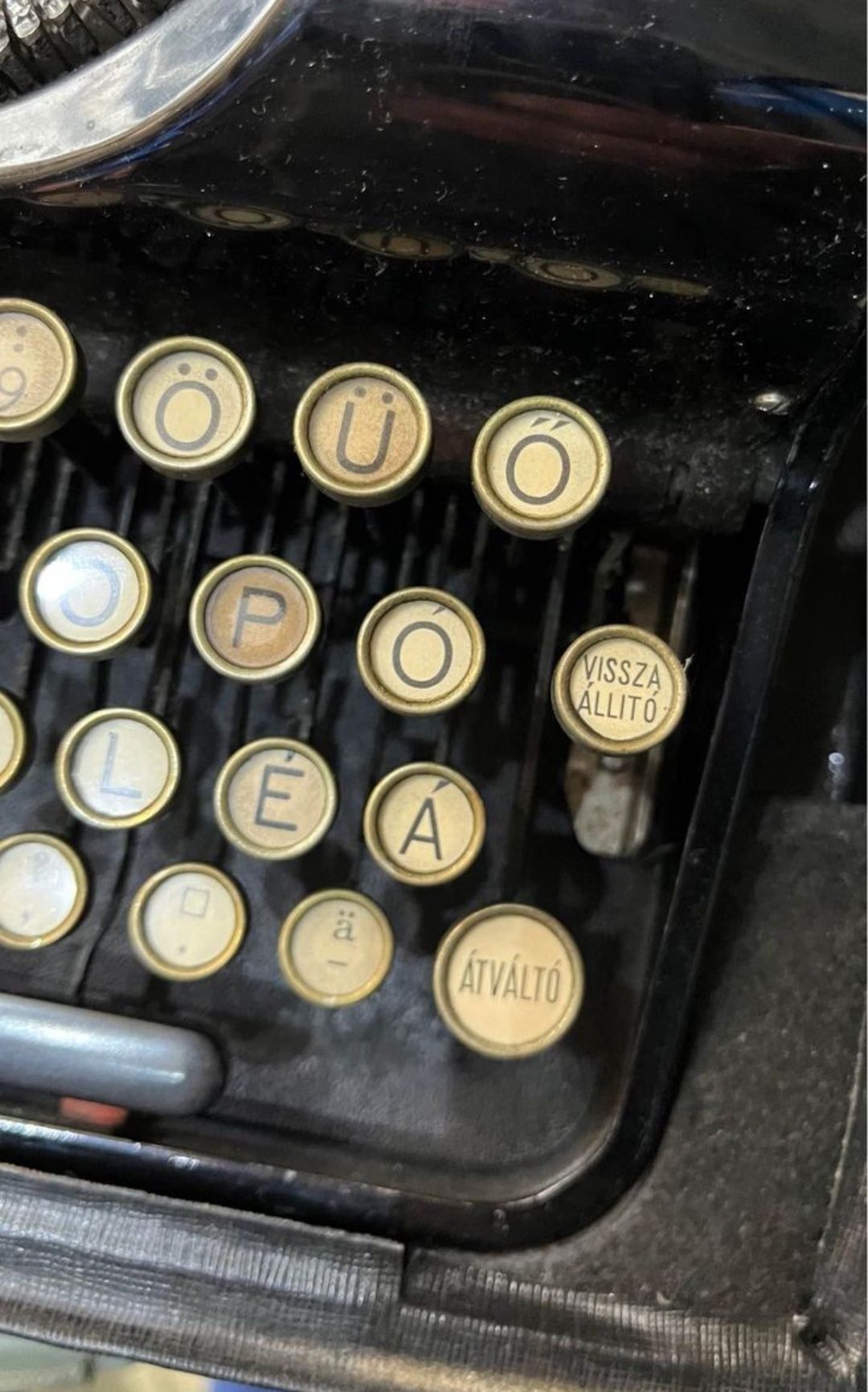 Mașina de scris Kappel cu toc original (funcționează)