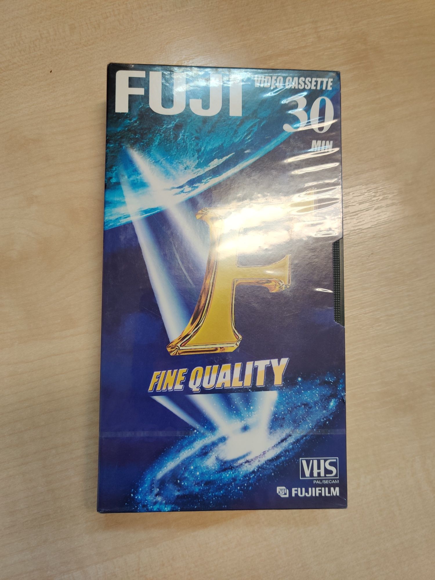 Casetă VHS FUJI sigilată 30 min colecție vintage