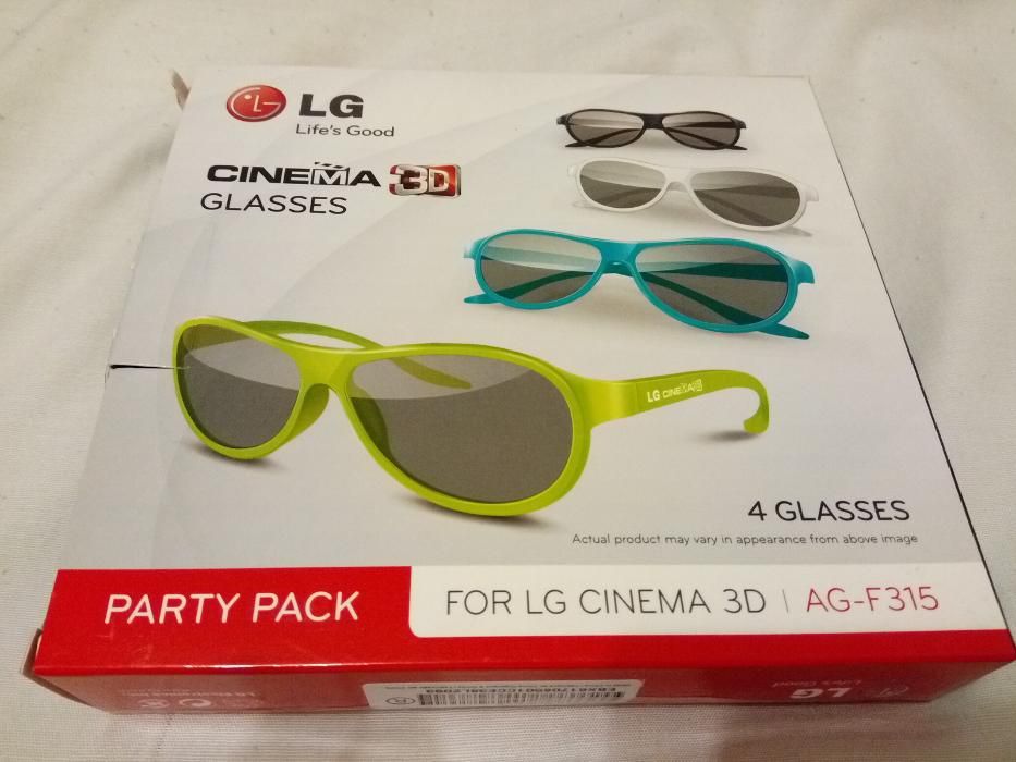 Ocelari Pasivi 3D LG Party Pack