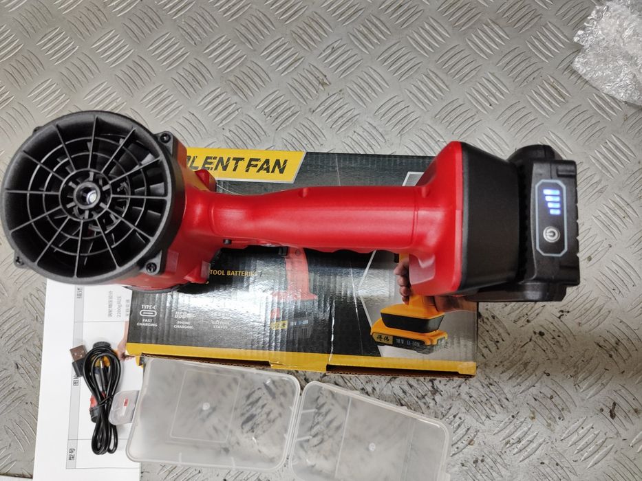 Преносим вентилатор Violent Fan F018|ак. батерия 18V|10 000 RPM|