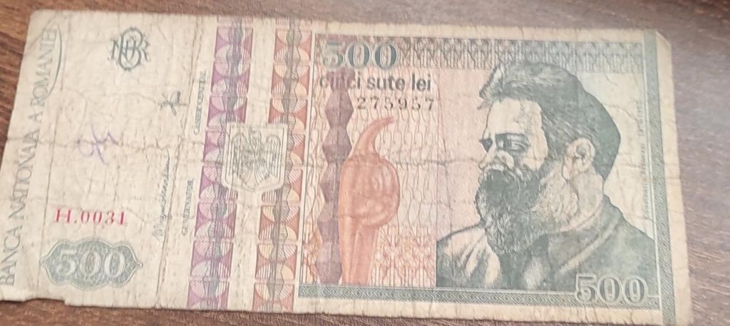Bancnota 500 lei