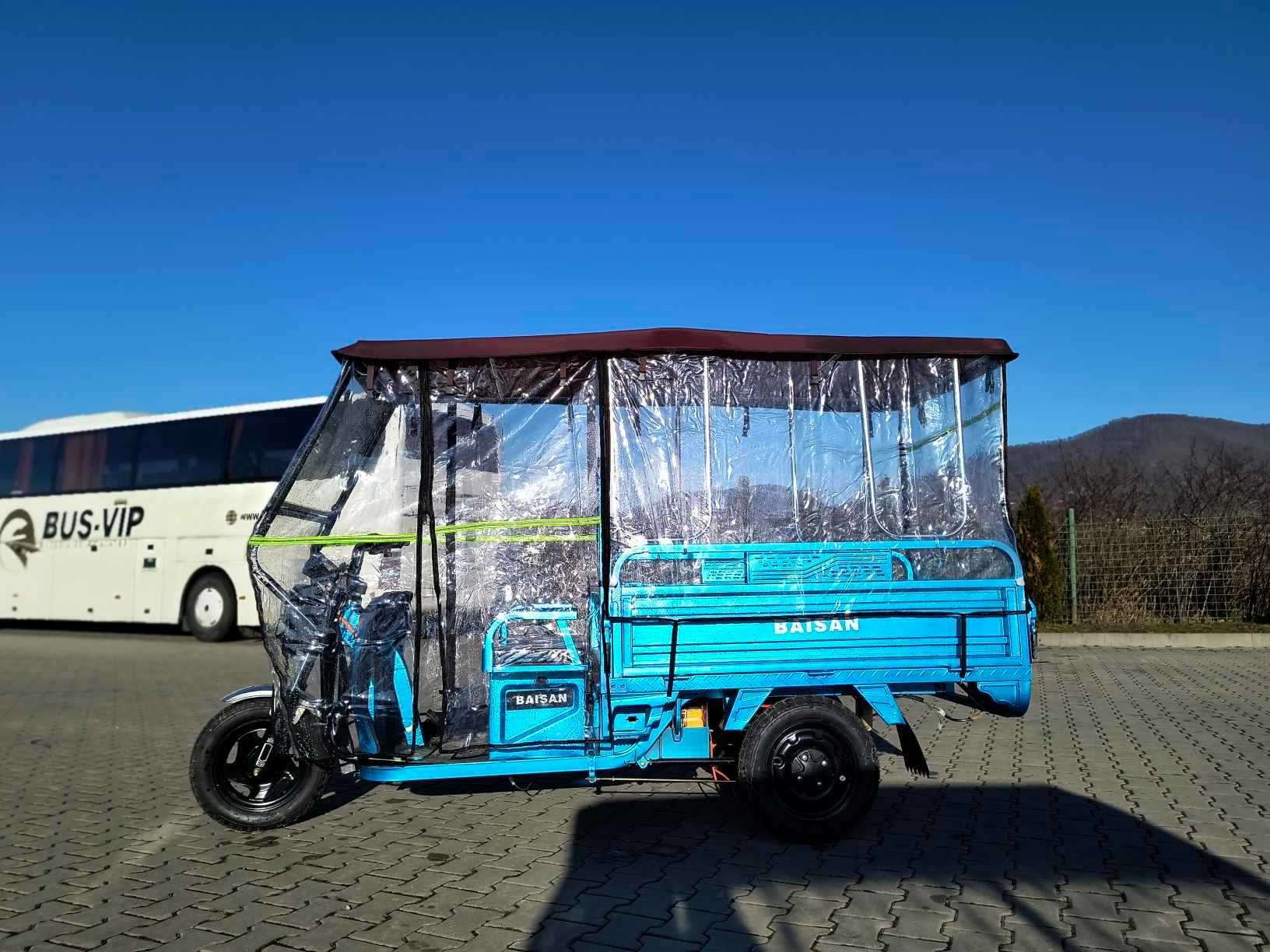 Prelata pt tricicleta electrica Thor City Eco Thor Baisan acoperis